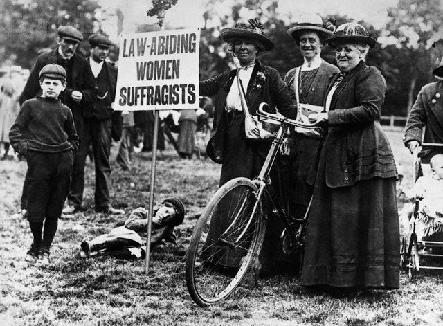 Cycling Towards Women's Liberation – Bluejay Bicycles