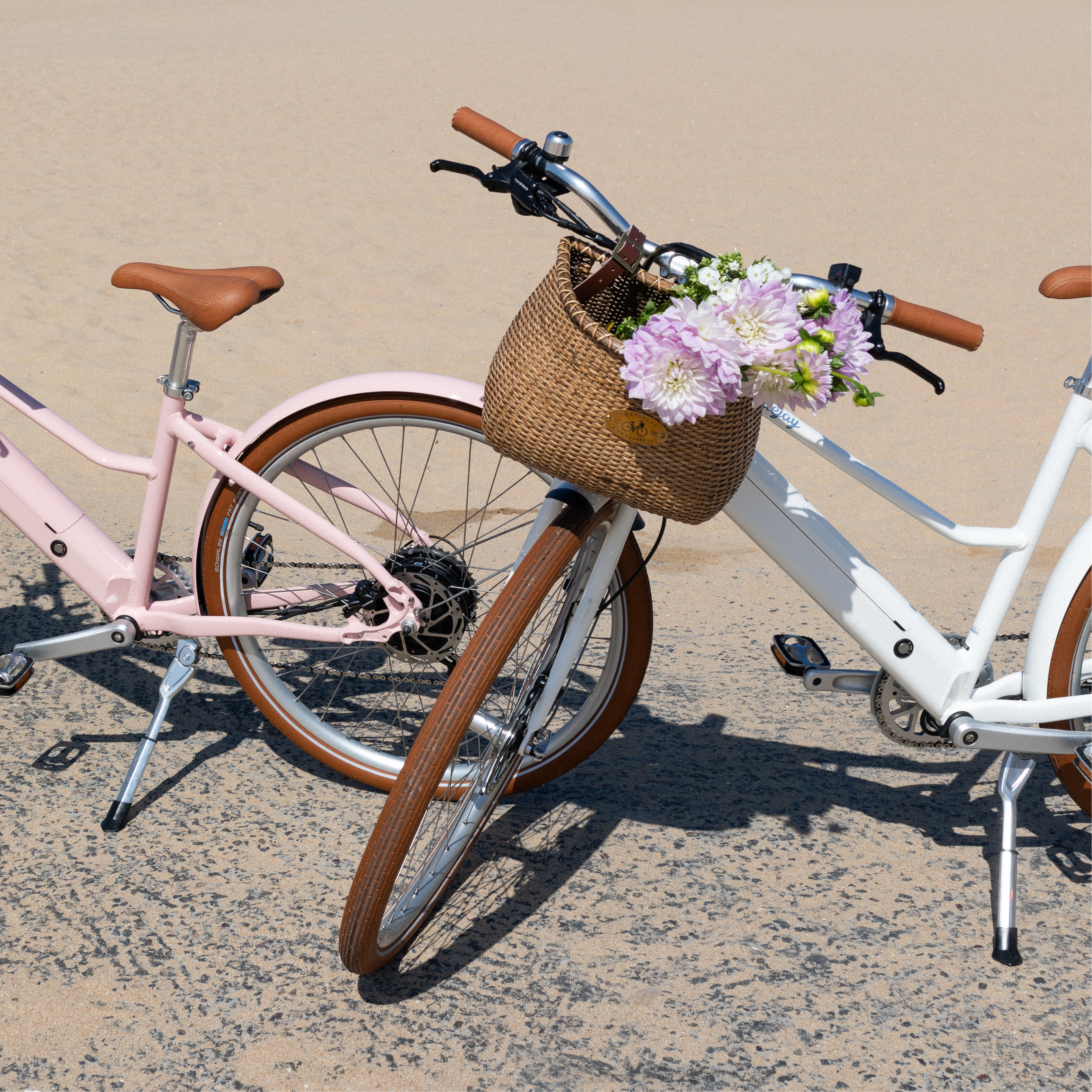 Panier Vélo Vintage Nantucket Lightship En Osier Naturel – Taille Adulte, Look Rétro
