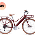 NEW Bluejay Premiere Lite 2027 - Bordeaux Red Electric Bike
