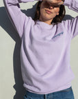 Bluejay e-bikes French lavender sweatshirt
