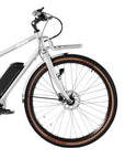 Front wheel and handlebars of Bluejay e-bike