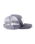 Side view of Bluejay e-bike trucker hat