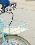 Front rack of Bluejay e-bike in Mint Green