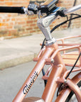 Bluejay Premiere Edition e-bike frame in Rose Gold