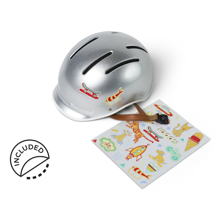 Thousand Kids' Helmet with stickers 