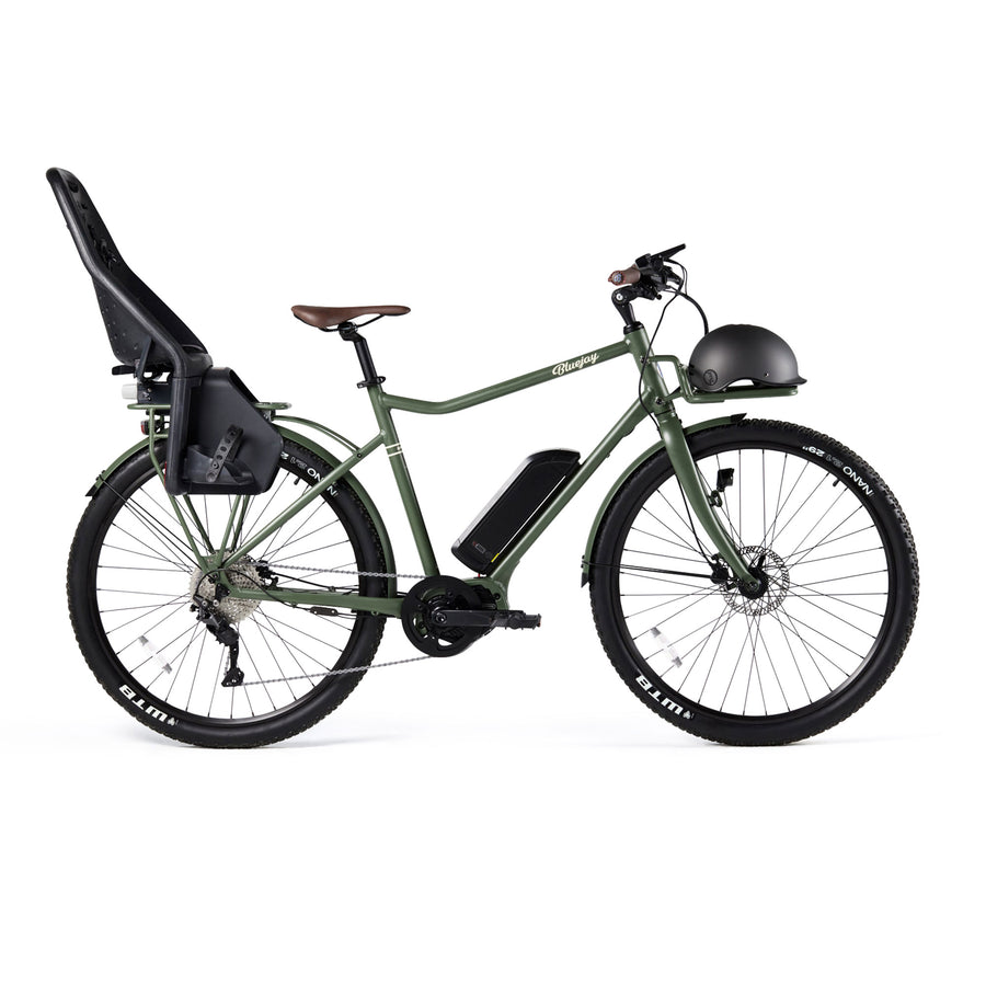 Bluejay Sport Edition electric bike army green e-bike 