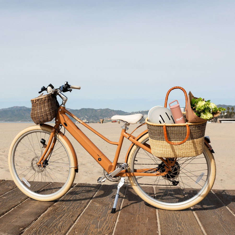 bluejay electric bicycles Bluejay Premiere Lite - Luxe Camel Electric Bike, Luxe Camel / Small 5'0