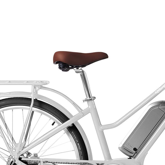 Bluejay E-bikes Comfort Saddle in Brown 