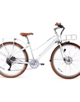 NEW! Bluejay Premiere Lite - Modern White Electric Bike