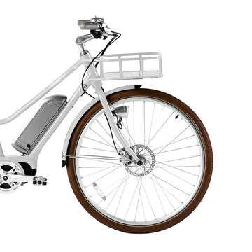 Front view of Bluejay e-bike 