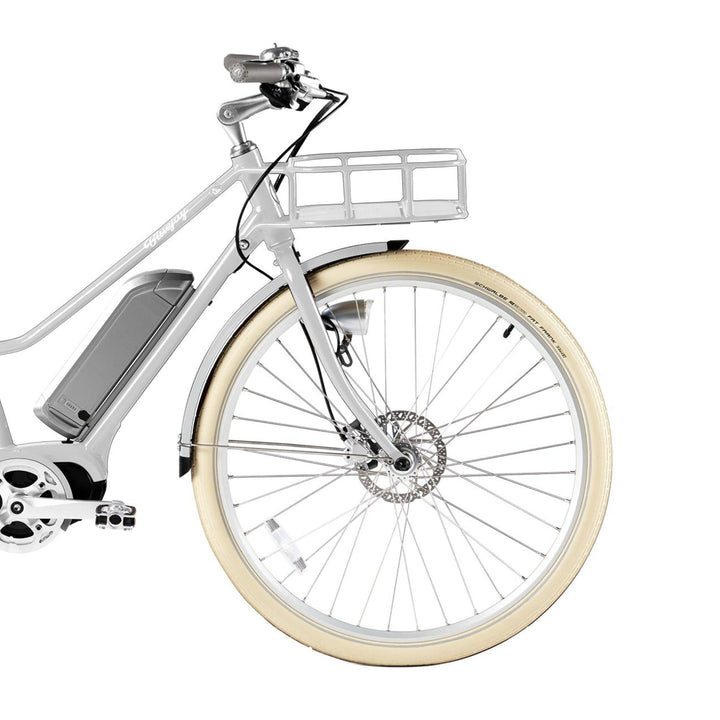 Front view of Bluejay Premiere Edition e-bike 