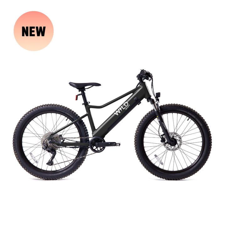 Bluejay WILD Kids' e-bike in Classic Black