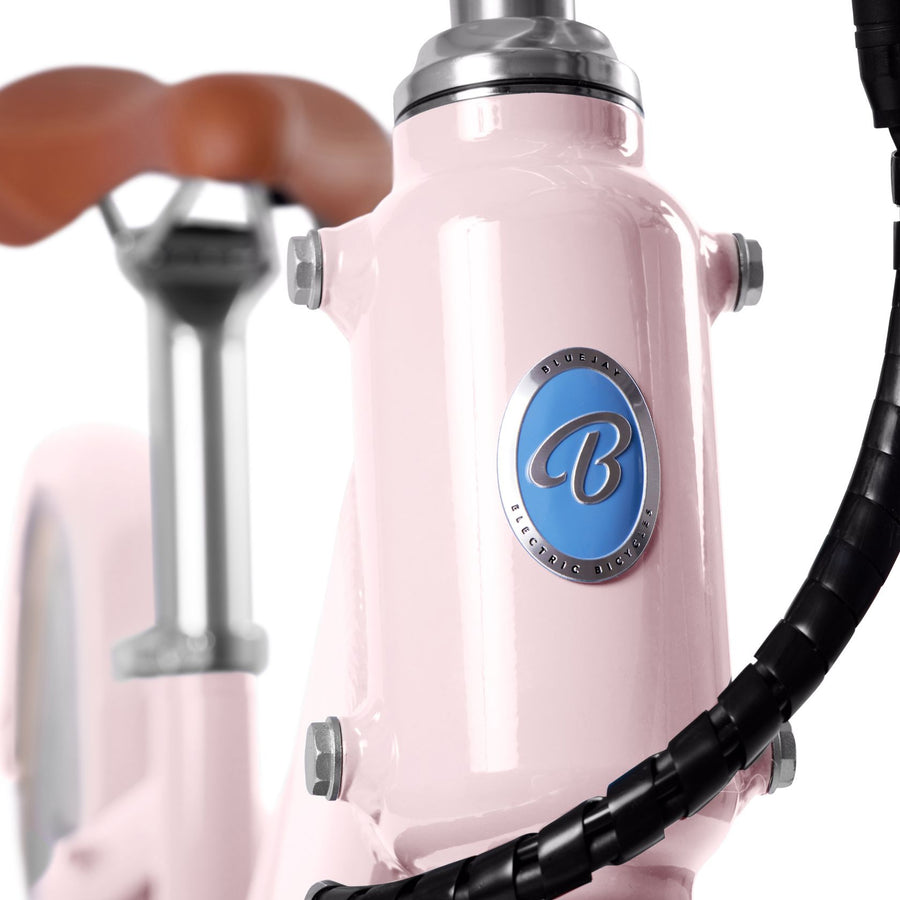 NEW! Bluejay Premiere Lite - Blush Pink Electric Bike