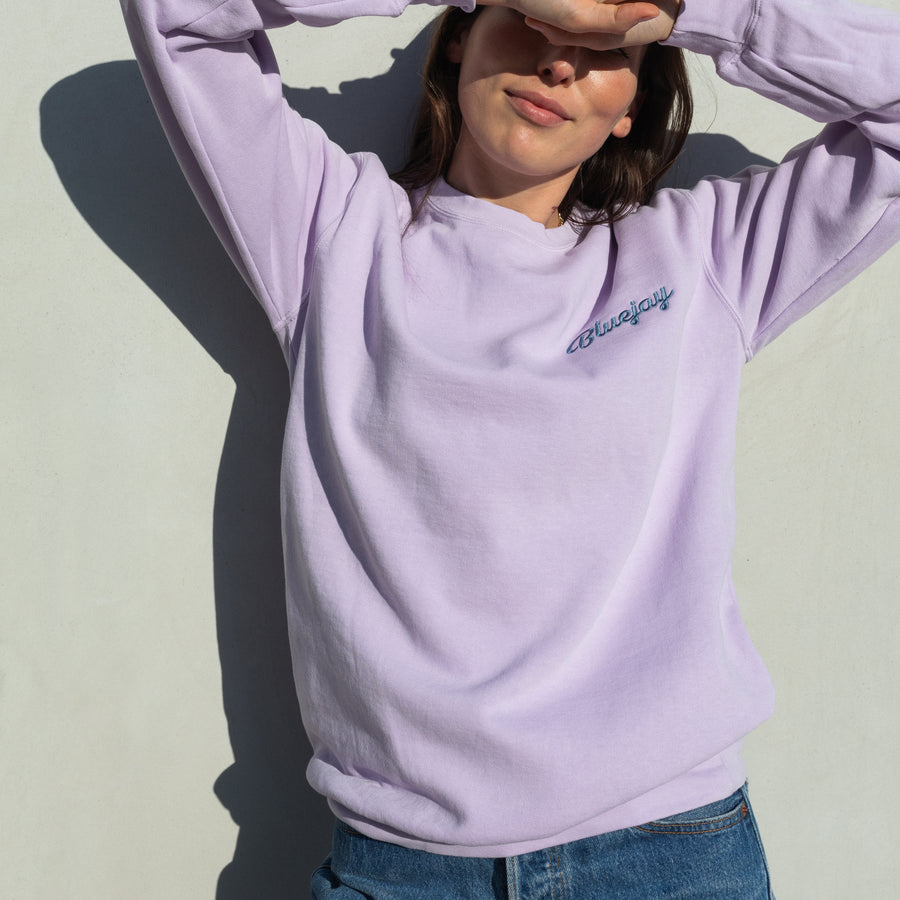 Lavender Crewneck Sweatshirt