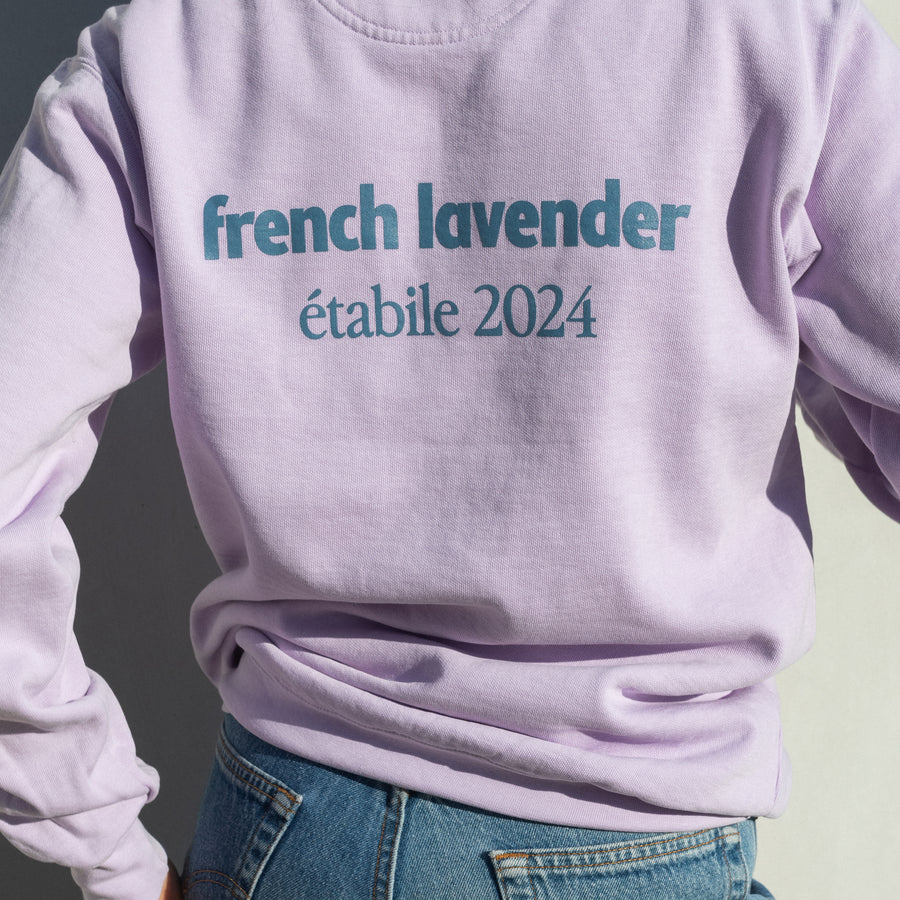 Lavender Crewneck Sweatshirt