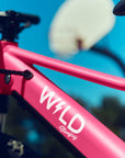 Frame of Bluejay WILD kids' e-bike in Hot Pink