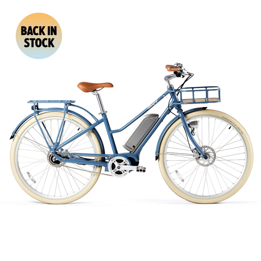 Bluejay Premiere Edition e-bike in Bluejay Blue 