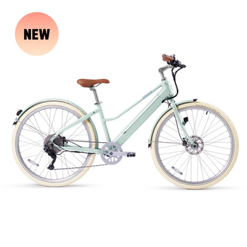 NEW! Bluejay Premiere Lite - Mint Green Electric Bike