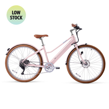 NEW! Bluejay Premiere Lite - Blush Pink Electric Bike