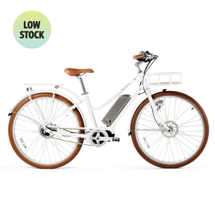 Bluejay Premiere - Modern White Electric Bike