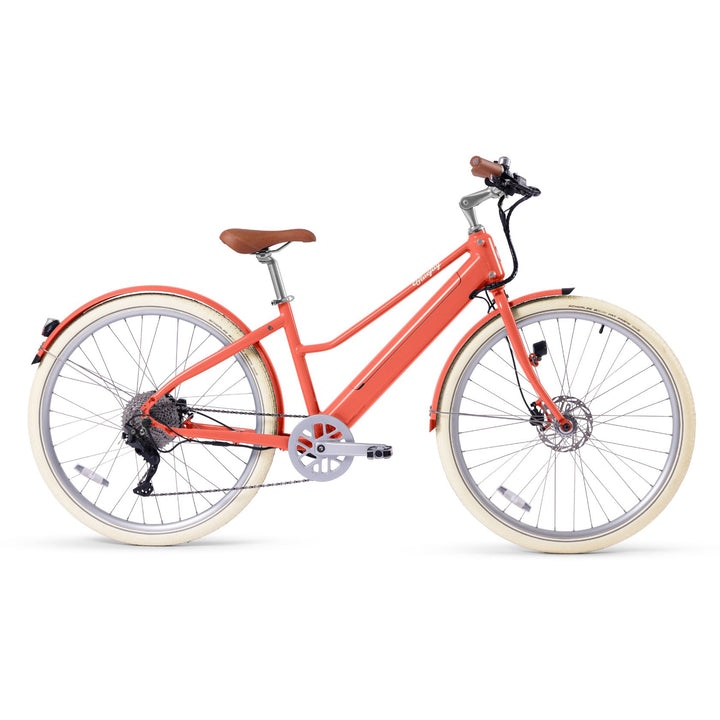 bluejay electric bicycles WILD: Adult Bluejay WILD in Electric Orange comes with 5 different power levels Bluejay Premiere Edition Bluejay