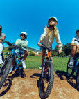 Children riding Bluejay WILD electric bikes e-bikes