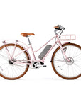 Bluejay Premiere Edition e-bike in Blush Pink