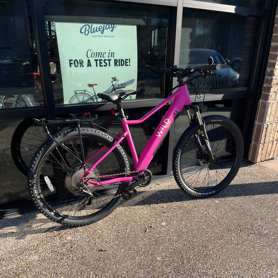 kids electric bicycles PRE-LOVED Bluejay WILD Rod Length:38