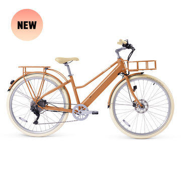 Bluejay Premiere Lite - Luxe Camel Electric Bike