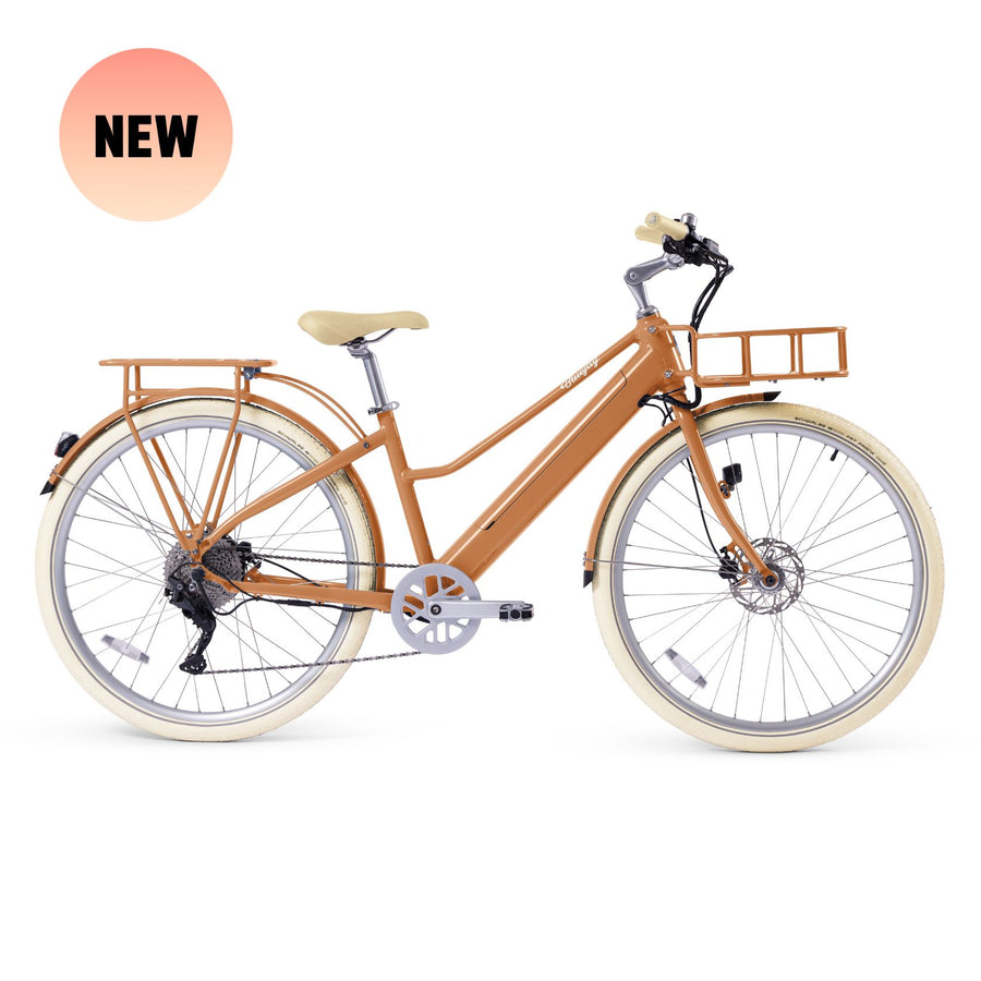 Bluejay Premiere Lite - Luxe Camel Electric Bike