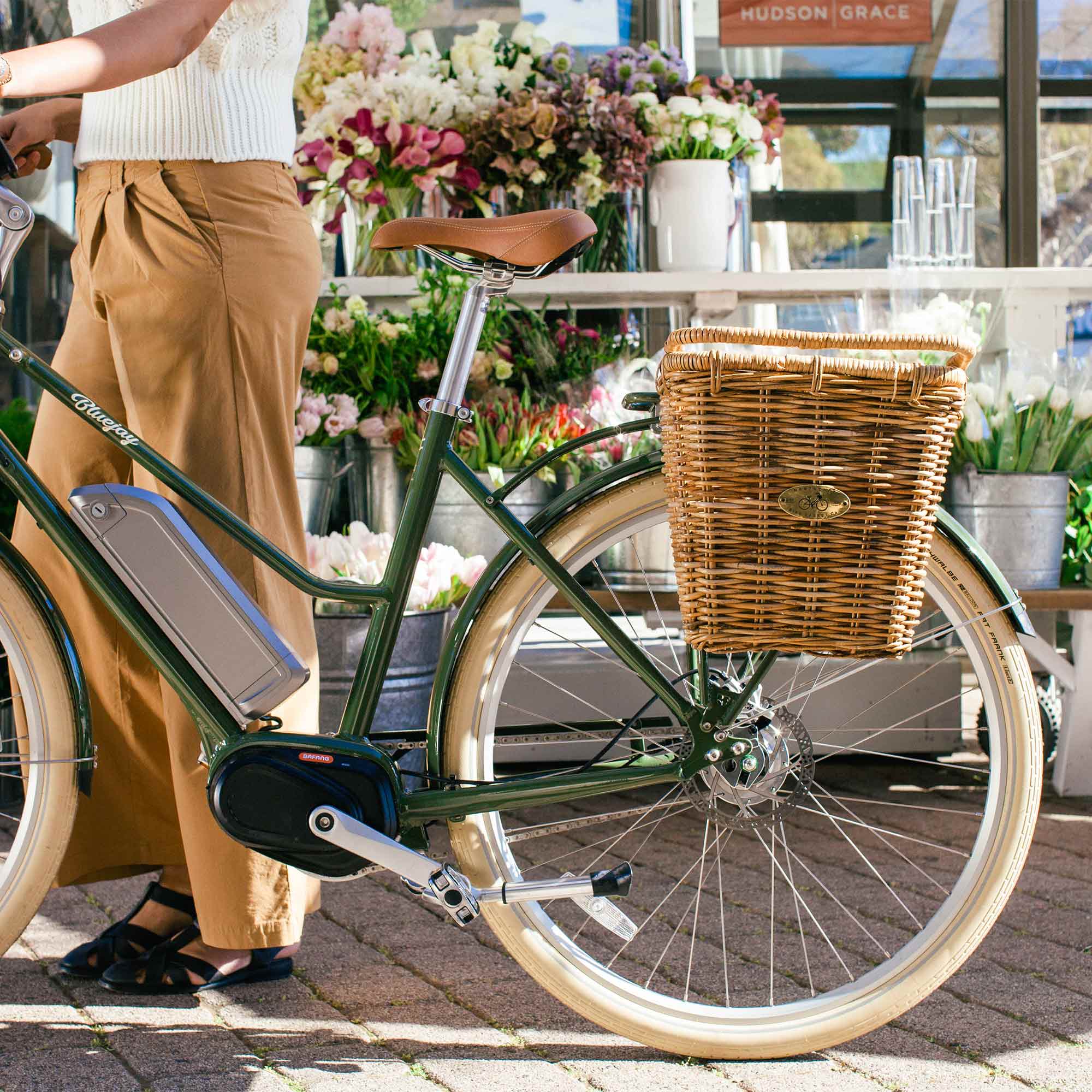 Pannier Nantucket Bike Basket Bluejay Electric Bikes Bluejay Bicycles