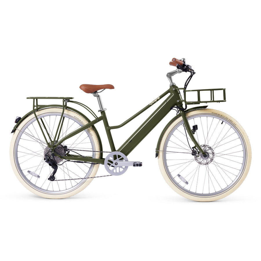 NEW! Bluejay Premiere Lite - Olive Green Electric Bike