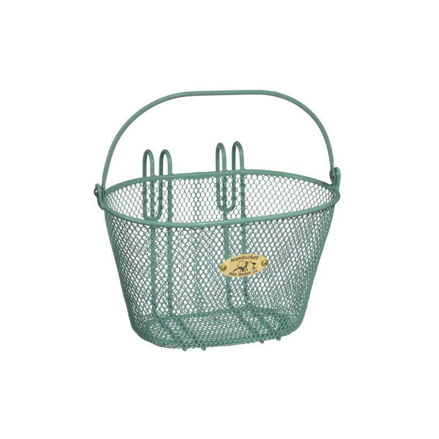 Surfside Child Mesh Wire Kids Bike Basket Turquoise