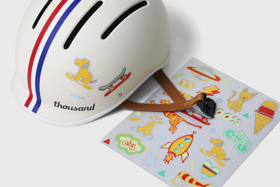 Stickers for kids' Thousand Bike Helmet 