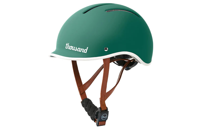 bike helmet blue green Thousand Jr Kids Bike Helmet Going Green