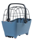 Basil Buddy KF Dog Bicycle Basket - Blue