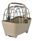 Basil Buddy KF Dog Bicycle Basket - Tan