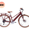 NEW Bluejay Premiere Lite 2027 - Bordeaux Red Electric Bike