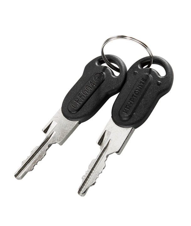 Two keys for bicycle lock.