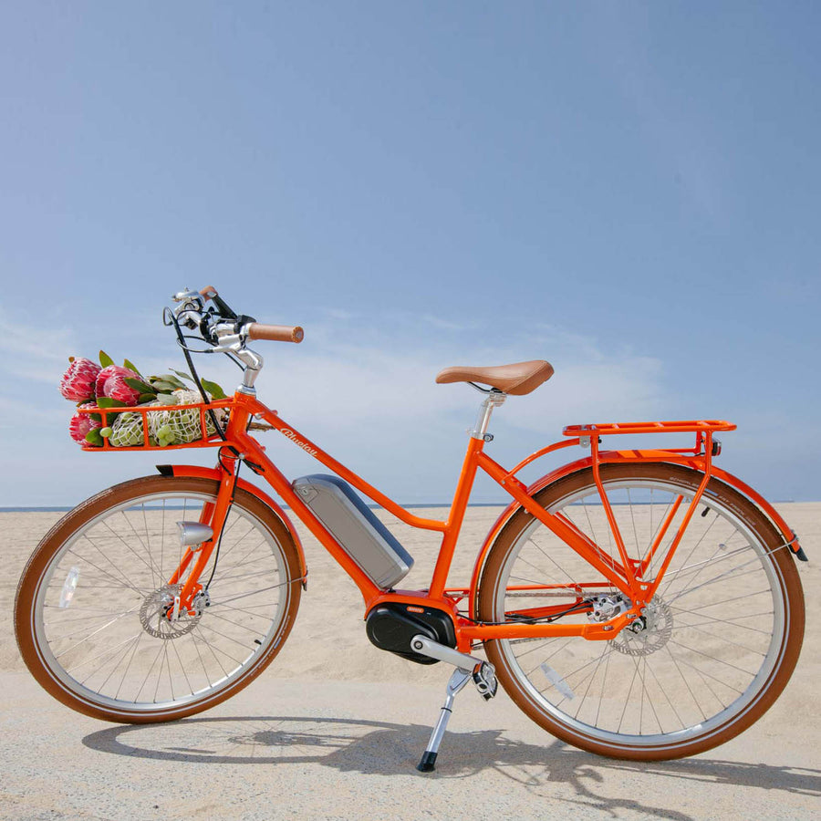 orange electric bike - Premiere Edition Bluejay