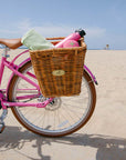 Rear Basket on Hot Pink Bike - Bluejay