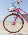 Front Basket in Hot Pink - Bluejay Bikes
