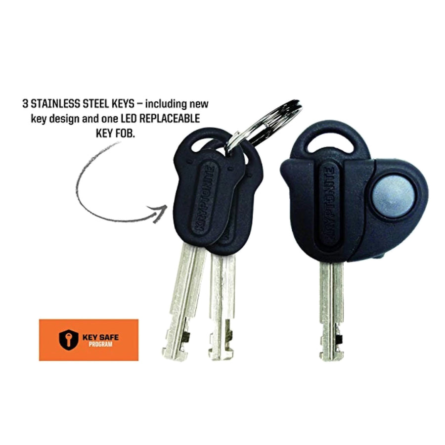 Stainless Steel Keys for the Kryptonite New York Standard U Lock