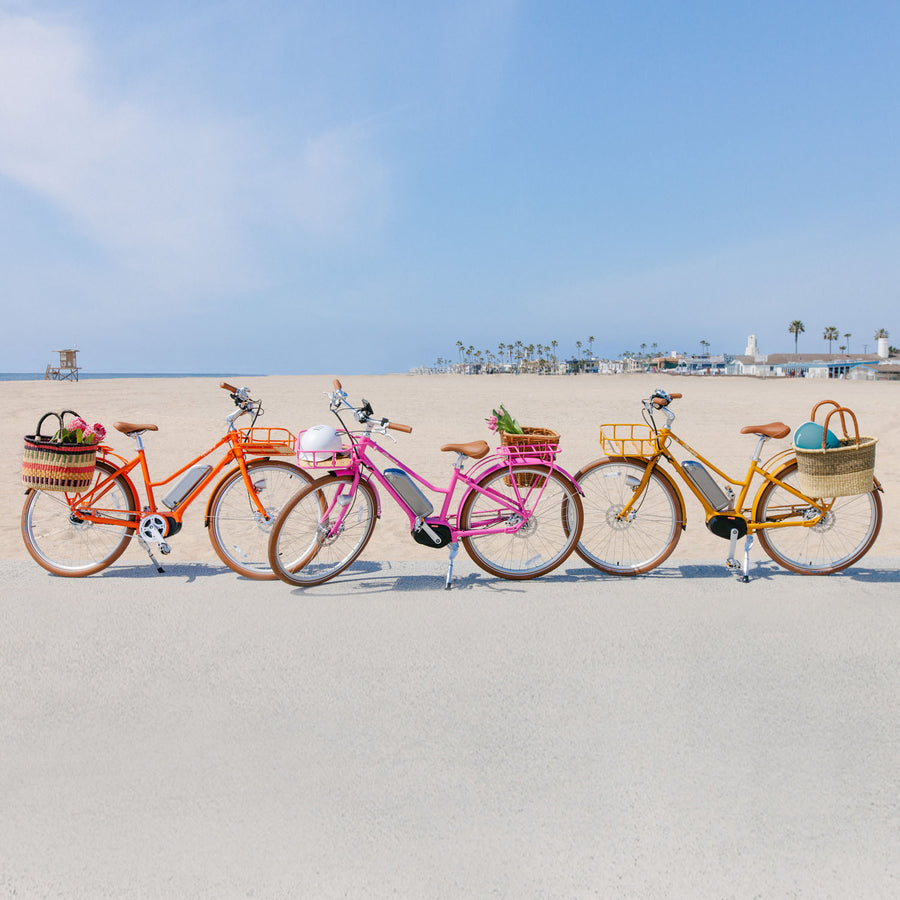 colorful electric bikes - Premiere Edition Bluejay