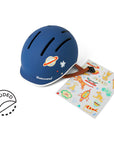 decorate Thousand Jr. helmet with stickers