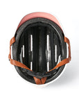 Inside of Thousand Jr. bike helmet in Power Pink