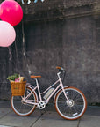 Bluejay Premiere Edition electric bike blush pink e-bike 