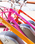 Bluejay Premiere Edition electric bike hot pink e-bike